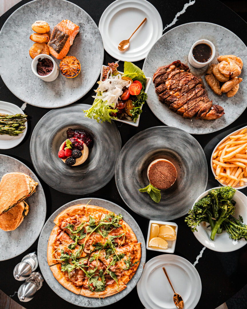 Food Photography Croissants and Caviar